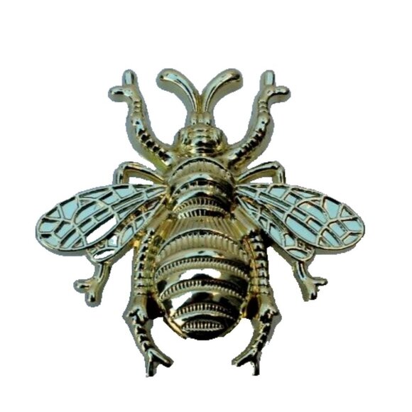 New Gold Single Bumble Bee Drawer Handles Pulls Knob for Cabinet Hardware - Picture 3 of 3